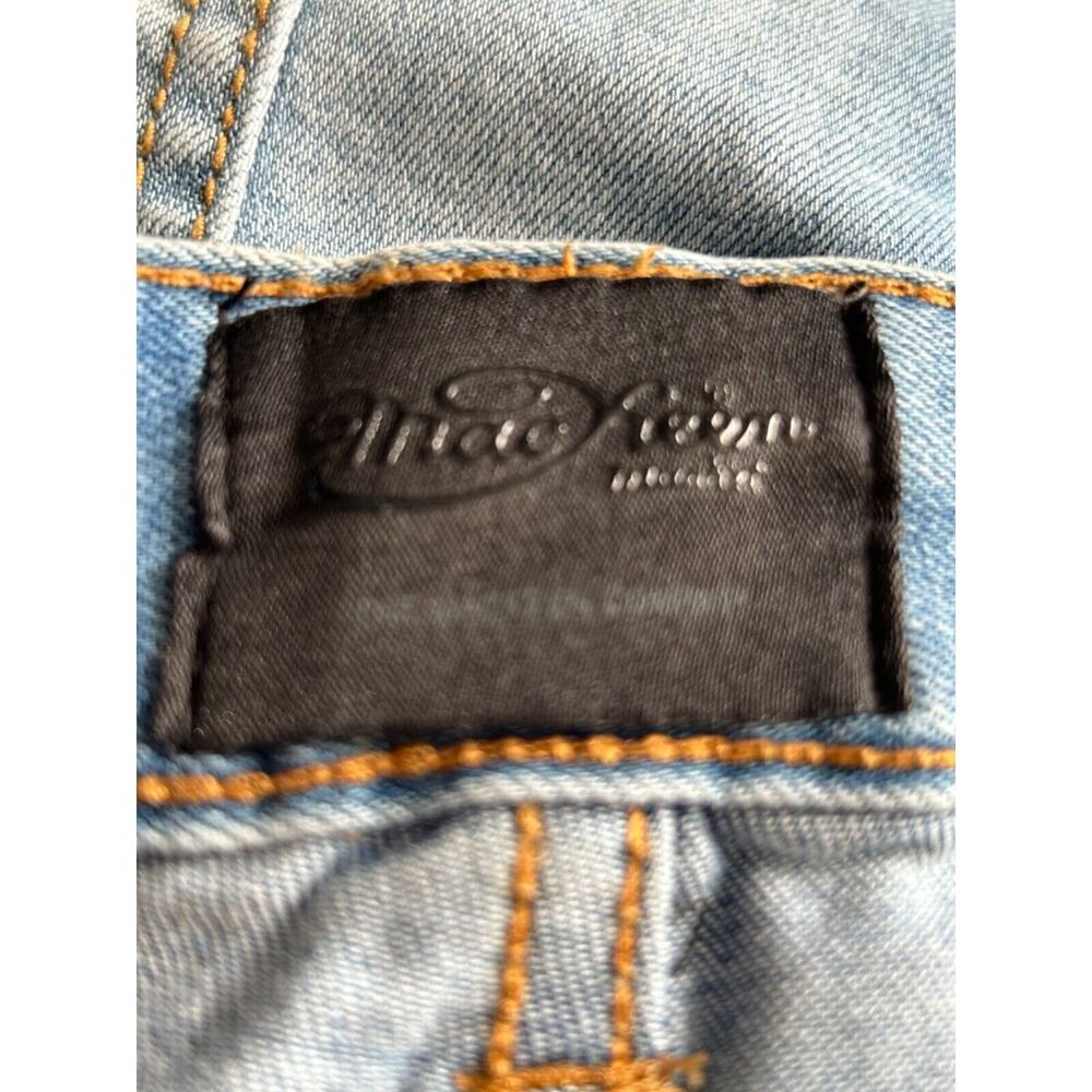 Mackeen Jeans Mens Size 40 Nite Market Button Fly Denim Skulls‎ Flames Mohawk - Picture 10 of 16